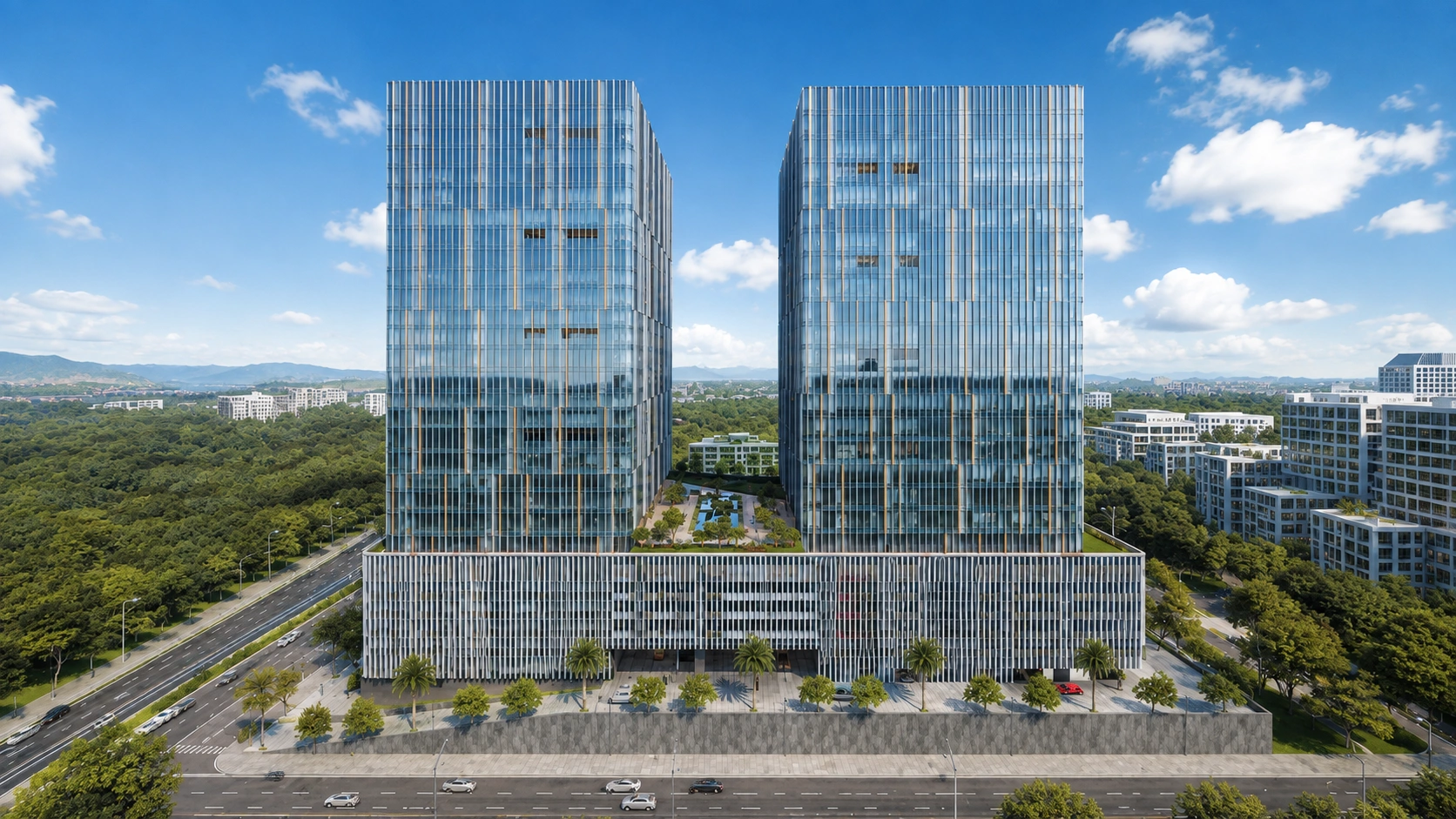 Kamdhenu Business District Turbhe – business amenities